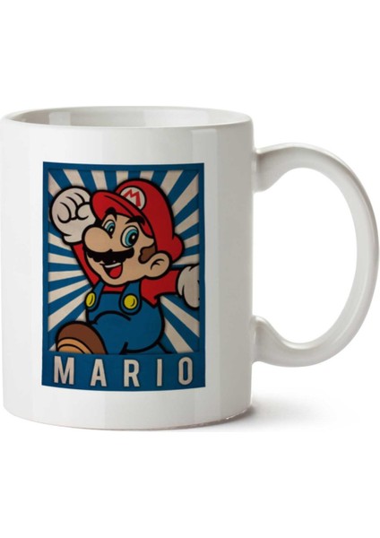 Mario 2 Iki Tarafı Baskılı Kupa Bardak