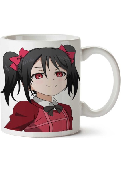 Anime Sevimli Japon Iki Tarafı Baskılı Kupa Bardak