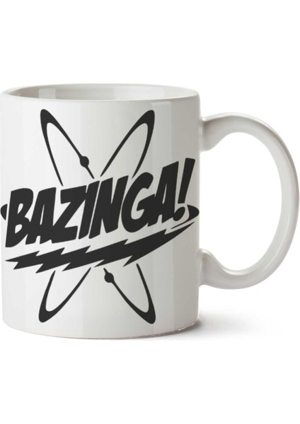 Bazinga Bazinga.png Iki Tarafı Baskılı Kupa Bardak