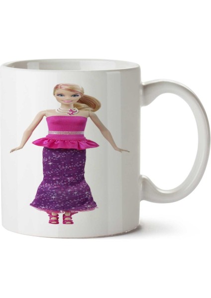 Barbie-Doll-Free-Download-Png.png Iki Tarafı Baskılı Kupa Bardak