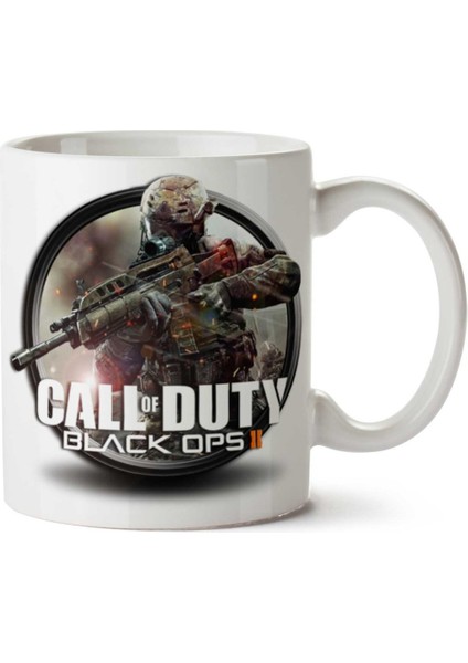 Call-Of-Duty-Png-Clipart Iki Tarafı Baskılı Kupa Bardak
