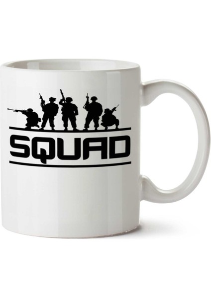 Squad Csgo Iki Tarafı Baskılı Kupa Bardak