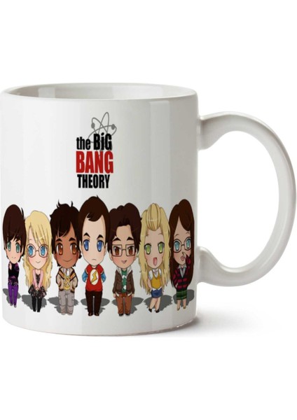 Big Bang Theory 2.png Iki Tarafı Baskılı Kupa Bardak