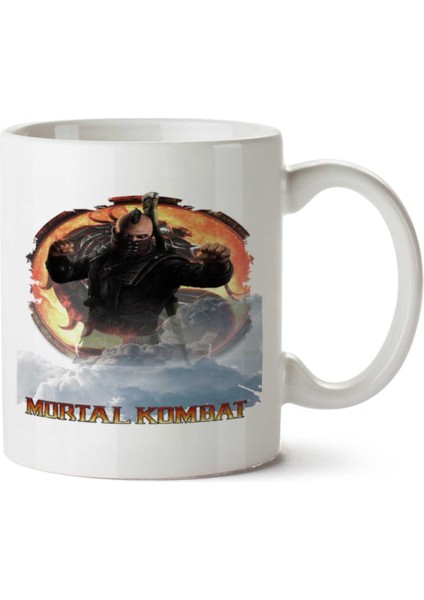 Camiseta Mortal Kombat Iki Tarafı Baskılı Kupa Bardak