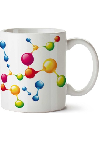 Molecules-Png-Clipart Moleküler Biyoloji Iki Tarafı Baskılı Kupa Bardak
