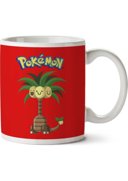Alola Exeggutor Pokemon Sun Moon Iki Tarafı Baskılı Kupa Bardak
