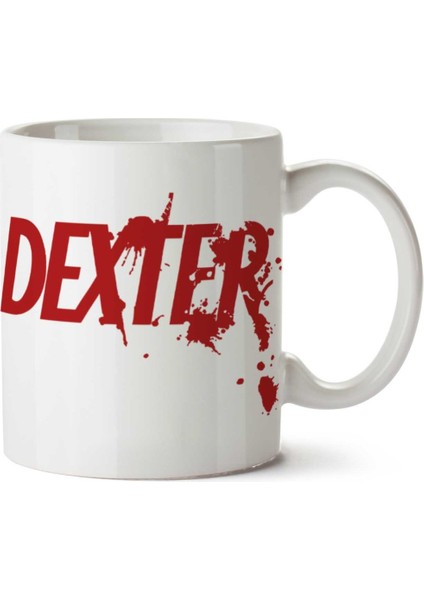 Dexter Iki Tarafı Baskılı Kupa Bardak