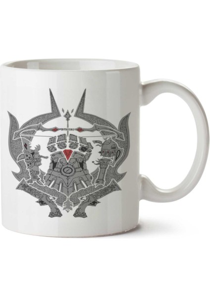 League Weapons Iki Tarafı Baskılı Kupa Bardak