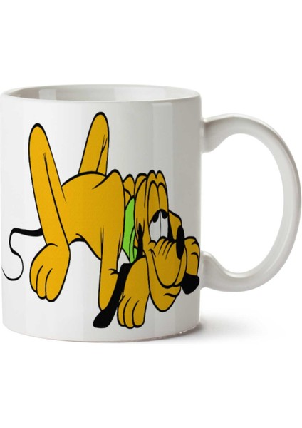 Disney-Pluto-Png-File Iki Tarafı Baskılı Kupa Bardak
