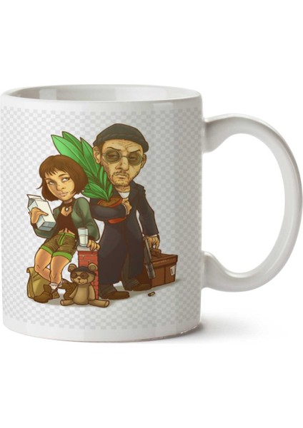 Leon The Professional Matilda Iki Tarafı Baskılı Kupa Bardak