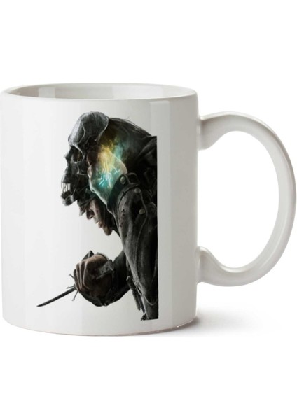 Dishonored-Png Iki Tarafı Baskılı Kupa Bardak