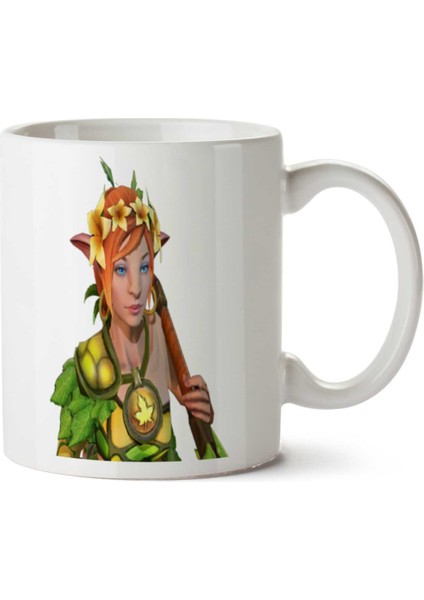 Enchantress-Free-Png-Image Iki Tarafı Baskılı Kupa Bardak