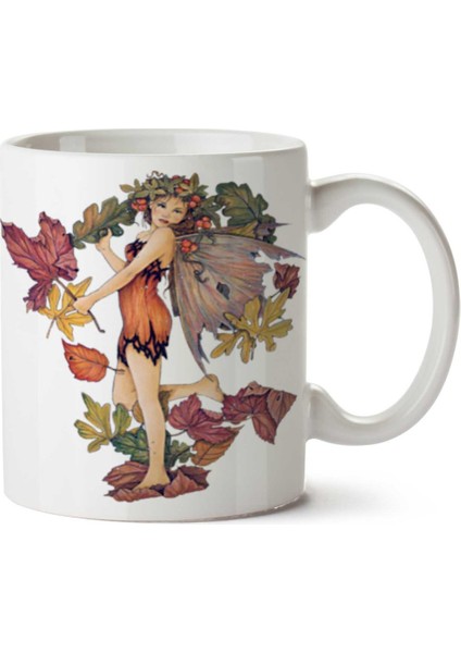 Fairy-Png-Image Iki Tarafı Baskılı Kupa Bardak