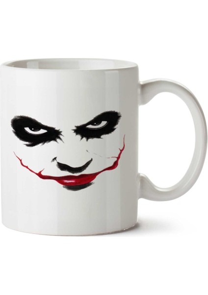 Coringa Joker Gülüş Iki Tarafı Baskılı Kupa Bardak