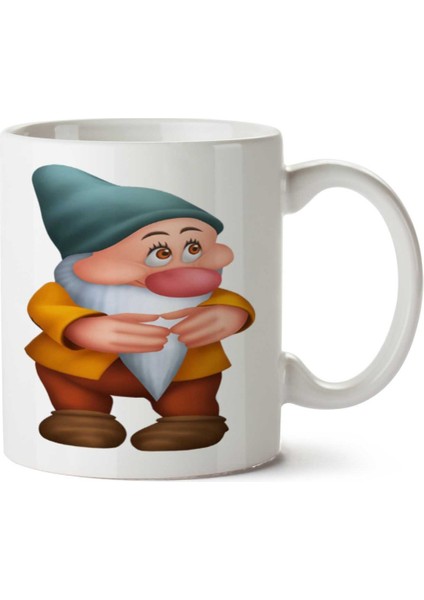 Dwarf-Png Iki Tarafı Baskılı Kupa Bardak