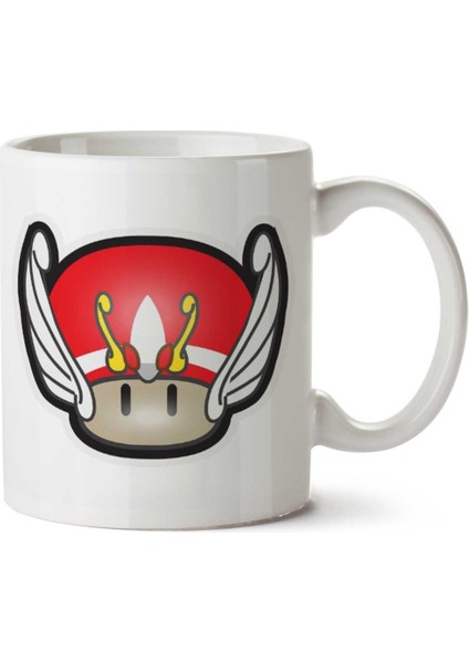 Super Mario Mushroom Saint Seiya Of Pegasus Iki Tarafı Baskılı Kupa Bardak