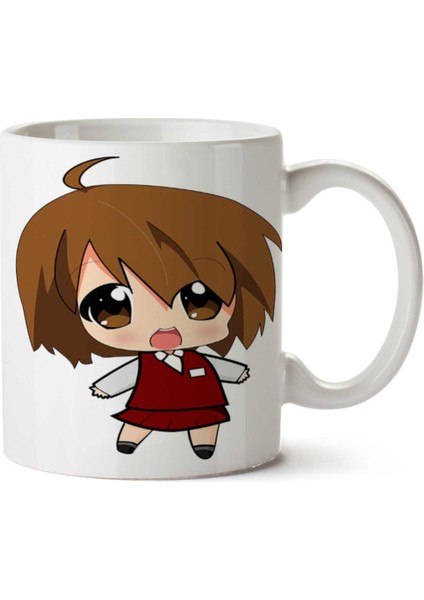 Chibi-Free-Download-Png Iki Tarafı Baskılı Kupa Bardak