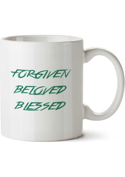 Forgiven Iki Tarafı Baskılı Kupa Bardak