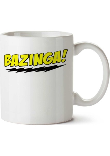 Bazinga (2).png Iki Tarafı Baskılı Kupa Bardak