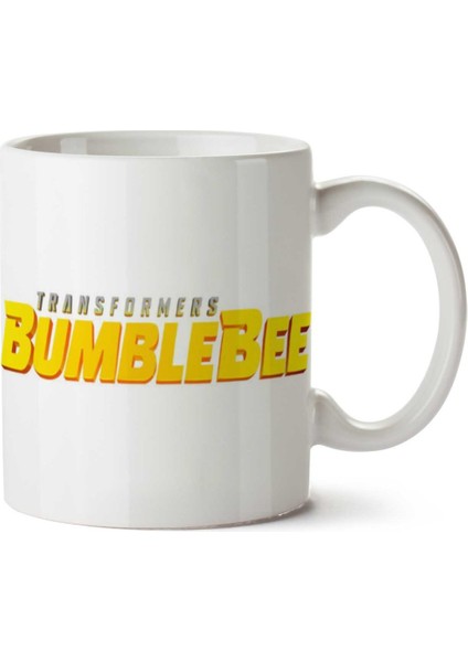 Transformers Bumblebee Iki Tarafı Baskılı Kupa Bardak