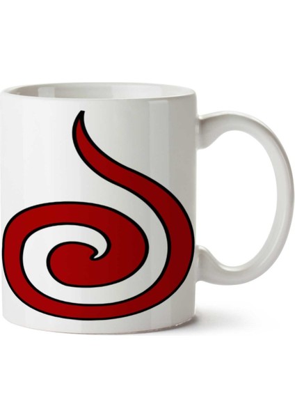 Naruto Uzumaki Sasuke Iki Tarafı Baskılı Kupa Bardak