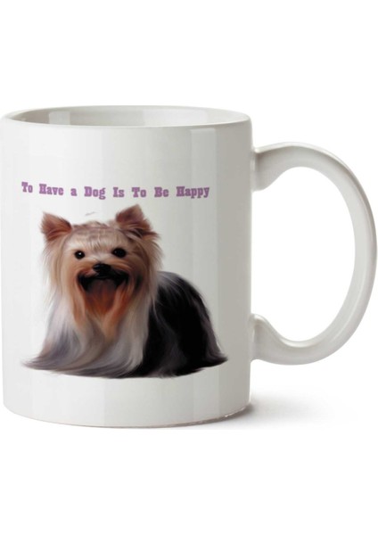 Benim Süslü Köpeğim.png Iki Tarafı Baskılı Kupa Bardak