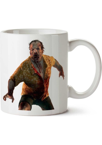 Dead-Island-Transparent Iki Tarafı Baskılı Kupa Bardak
