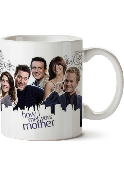 Barney Stinson How I Met Your Mother Iki Tarafı Baskılı Kupa Bardak