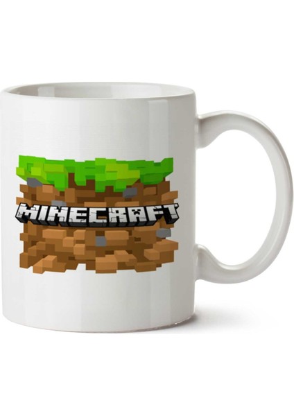 Minecraft 55 Iki Tarafı Baskılı Kupa Bardak