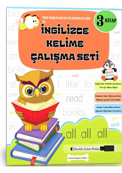 İngilizce Kelime Çalışma Seti 3 Kitap