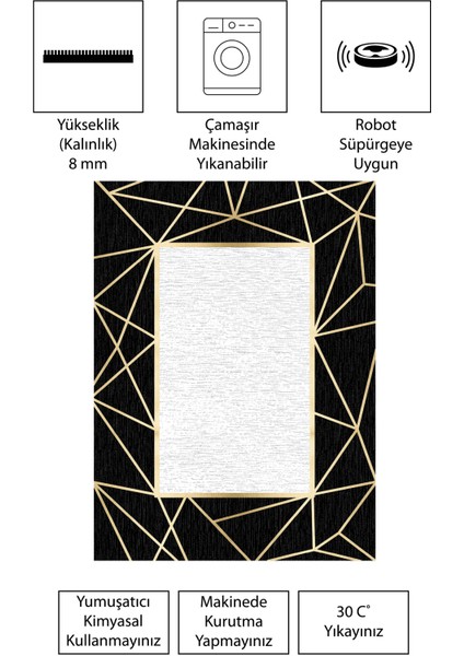 Modern Dijital Baskı Dört Mevsim Yıkanabilir Kaymaz Taban Salon Halısı Mutfak Halısı Yolluk