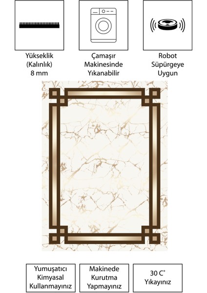 Modern Dijital Baskı Dört Mevsim Yıkanabilir Kaymaz Taban Salon Halısı Mutfak Halısı Yolluk