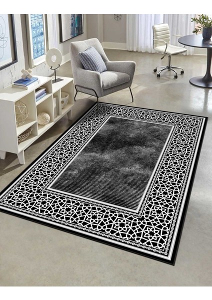 Modern Dijital Baskı Dört Mevsim Yıkanabilir Kaymaz Taban Salon Halısı Mutfak Halısı Yolluk