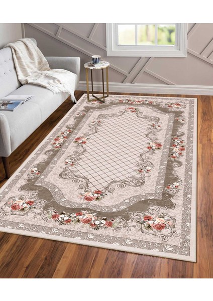 Modern Dijital Baskı Dört Mevsim Yıkanabilir Kaymaz Taban Salon Halısı Mutfak Halısı Yolluk