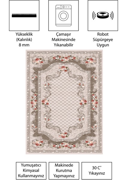 Modern Dijital Baskı Dört Mevsim Yıkanabilir Kaymaz Taban Salon Halısı Mutfak Halısı Yolluk modelleri