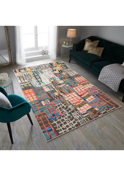 Modern Dijital Baskı Dört Mevsim Yıkanabilir Kaymaz Taban Salon Halısı Mutfak Halısı Yolluk fiyatları