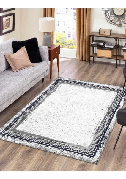 Modern Dijital Baskı Dört Mevsim Yıkanabilir Kaymaz Taban Salon Halısı Mutfak Halısı Yolluk
