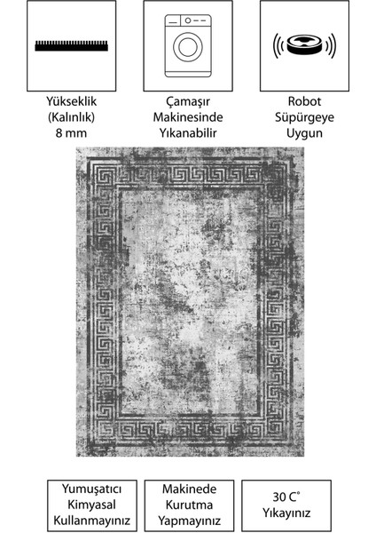 Modern Dijital Baskı Dört Mevsim Yıkanabilir Kaymaz Taban Salon Halısı Mutfak Halısı Yolluk modelleri