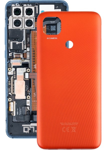 Redmi 9c uyumlu Arka Pil Batarya Kapağı M2006C3MG M2006C3MT