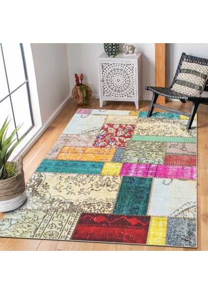 Modern Dijital Baskı Dört Mevsim Yıkanabilir Kaymaz Taban Salon Halısı Mutfak Halısı Yolluk