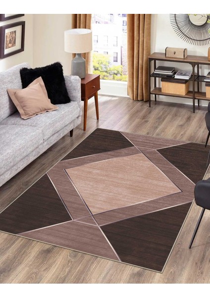 Modern Dijital Baskı Dört Mevsim Yıkanabilir Kaymaz Taban Salon Halısı Mutfak Halısı Yolluk