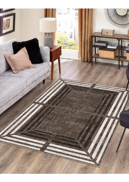 Modern Dijital Baskı Dört Mevsim Yıkanabilir Kaymaz Taban Salon Halısı Mutfak Halısı Yolluk