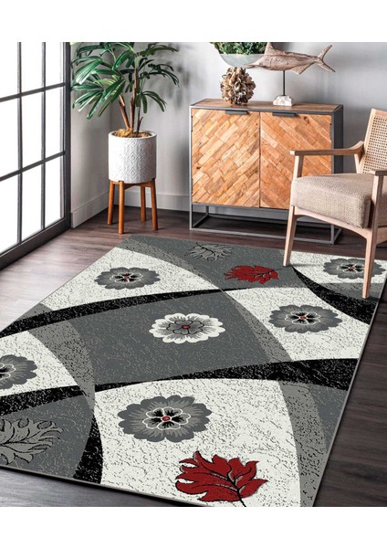 Modern Dijital Baskı Dört Mevsim Yıkanabilir Kaymaz Taban Salon Halısı Mutfak Halısı Yolluk