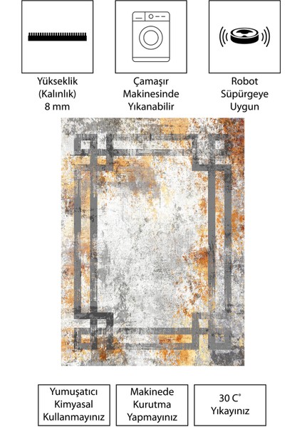 Modern Dijital Baskı Dört Mevsim Yıkanabilir Kaymaz Taban Salon Halısı Mutfak Halısı Yolluk modelleri
