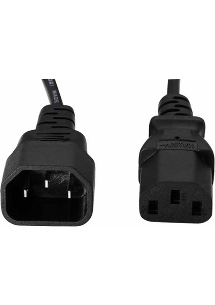 Ayt Powermaster 0.75 mm C7 Bilgisayar Monitör Enerji Elektirik Ara Kablosu Uzatıcı 1.8 Metre