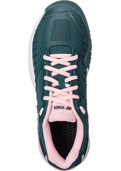 Power Cushion Eclipsion 4 Yeşil Toprak Kort Kadın Tenis Ayakkabısı