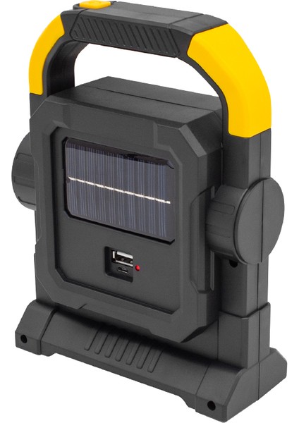 Powermaster HC-7078-D Taşınabilir 3 Çalışma Modlu 32 Smd Ledli Taşınabilir Şarjlı Solar Lamba