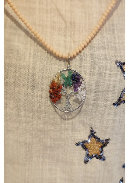 Kristal Boncuk, Çakra Doğaltaş Kolye fırsatları