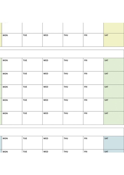 Amerikan Standardı Tarihsiz Üç Aylık Duvar Takvimi, Yeşil Renkler, Pazar Günü Başlagıç, Üç Aylık Duvar Planlayıcısı, 90 Günlük Takvim, 90 Günlük Plan - 35X50CM fırsatları