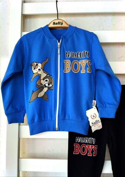 2iplik Mevsimlik, Fermuarlı, Sincap Baskılı Alt Üst Takım, Eşofman Takım fiyatları